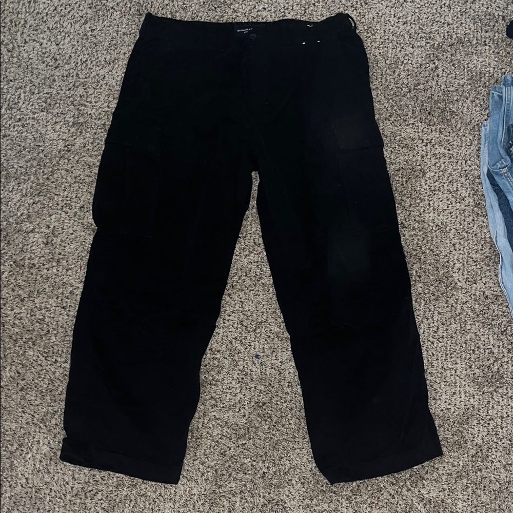 Abercrombie & Fitch Men's Dark Cargo Pants